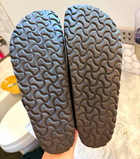 Birkenstock Women's Black Slide Sandals Adjustable Buckle Strap EU 41 US 10 picture