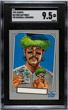 Don Mattingly 1992 Confex Baseball Enquirer #62 SGC 9.5 Mint + Yankees picture