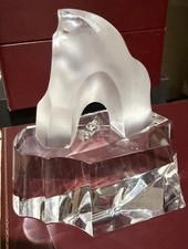 NEW CONDITION STEUBEN glass ICE HUNTER JAMES HOUSTON picture