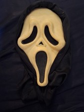 KNB Scream GhostFace Mask Latex AM Creations Addison Deluxe Sparkle Hood picture