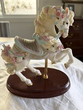 Lenox 8” Carousel Horse 1987 1st in Series with Authenticity Certificate  picture