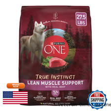 Purina One True Instinct Lean Muscle Support Real Beef Natural Added Vitamins picture