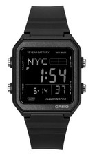 Casio Digital Resin Strap Black Dial Quartz Casual W-221H-1BV Unisex Watch picture