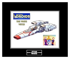 STAR WARS DROIDS WHITE WITCH CUSTOM VEHICLE 3.75