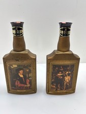 Jim Beam's Choice Vintage Ceramic Collectible Bottles - Set Of 2 picture