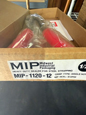MIP Heavy Duty Steel Strapping Sealer Crimp Type Single Notch MIP-1120-12 picture