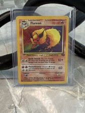 Pokémon TCG Flareon Jungle 3/64 Holo Unlimited Holo Rare picture
