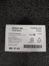 Fujinon HF6XA-5M F1.9/6mm C-Mount CCTV 4HDR Camera Lens Anti-shock & Vibration picture