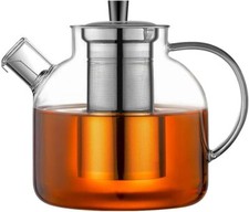 1500ml(50oz) Glass Teapot with Removable Infuser, Stovetop Safe Large Tea Pot picture