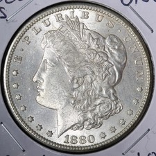 1880-S Morgan Silver Dollar UNC *UNCIRCULATED* MS E383 KRUMW picture