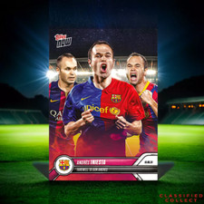Andrés Iniesta - Farewell- FC Barcelona Topps NOW® Card 2 picture
