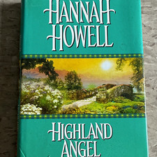 Hannah Howell Highland Angel Hardcover Dust Jacket Adult Romance Fiction Novel picture