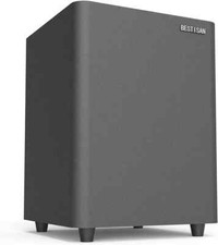BESTISAN 6.5’’ Powered Home Audio Subwoofer with Deep Bass in Compact Design BLK picture