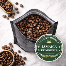 Jamaica Blue Mountain Coffee | 100% Organic | 20 x 1 lb Bags | Green or Roasted picture