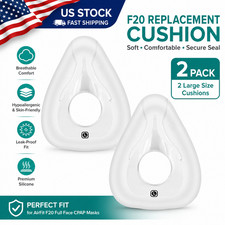 2pack Replacement AirFit F20 Full Face Replacement Cushion-Large NEW picture