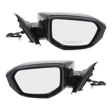Set of 2 Mirrors  Driver & Passenger Side Coupe Sedan Left Right for Civic Pair picture