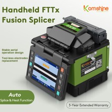 KomShine EX39 Newest Fiber FTTX Fusion Splicer 0.01dB Loss. 8s Splice; 18s Heat picture