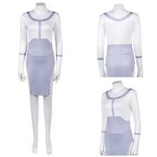 Anissa Cosplay costume Halloween Carnival party Anissa White Jumpsuit Bodysuit picture