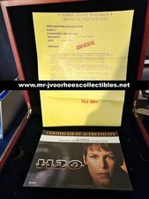 Halloween H20 Original Production Used Michael Myers Psychiatric Evaluation Prop picture