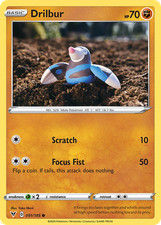 DRILBUR 091/185 NM POKEMON MORII C NH0016-70 picture