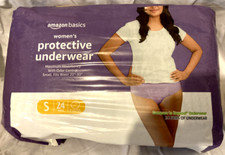 2 Pkgs Incontinence (Pullups), Amazon Basics, Small, Women's, 24  inPkg=48 Total picture
