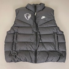 Depaul Blue Demons Nike Therma-FIT Down Puffer Vest Men's Size Large Black picture