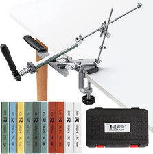 RUIXIN PRO RX-009 Professional Knife Sharpener with 10 Whetstones, 360° Rotation picture