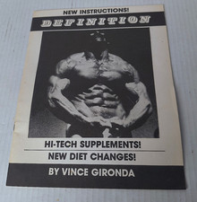 Vince Gironda Definition Bodybuilding Booklet Vintage late 70's or early 80's picture