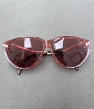Vintage Yabi Spirit Duschan 1245 Faux Pink Tortoise Sunglasses picture