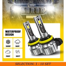 2-20X H11/H8/H9 LED Headlight Bulb High Low Beam 6500K 30000LM White Lamp Canbus picture