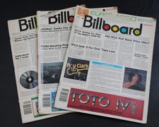 Set of 3 Vintage Billboard Magazines 1981 & 1982 picture