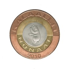 Greenland 50 Kroner 2010 Prove Pattern BU picture