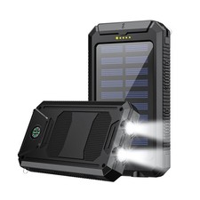 Super 50000mAh USB Portable Charger Solar Power Bank For Cell Phone 2026 picture