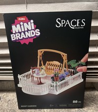 Mini Brands Spaces Roof Garden Sealed New In Box 88 Pieces DIY Zuru picture