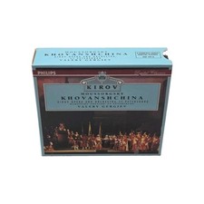 Modest Moussorgsky - Khovanshchina - Gergiev Kirov Opera Orchestra (3 CDs, 1992) picture