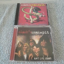 Slash's Snakepit LOT It's Five O'Clock Somewhere CD PROMO & Ain't Life Grand picture