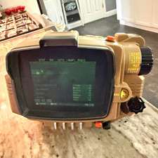 Pip-Boy Wearable Wrist Device Prop Replica w/ Screen Fallout 4 Cosplay Accessory picture