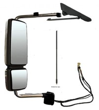 2005 2006 2007 International 4300 New Driver Side Chrome Door Mirror W/Signal picture
