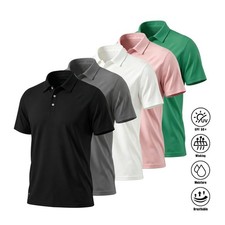 Men's Quick Dry POLO Shirt Light weight, sport shirt for summer, Golf shirt picture
