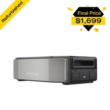 EcoFlow DELTA Pro Ultra Power Station Smart Extra Battery, Certified Refurbished picture