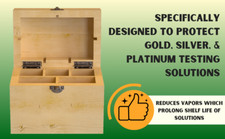 JSP Gold Silver Jewelry Testing Acid 10K 14K 18K 22K 24K PLATINUM TEST STONE KIT picture