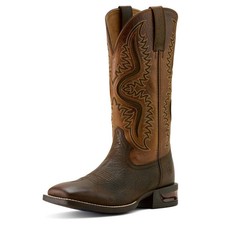 Ariat Men's Captivate Wide Square Toe Western Boot Brown/peanut Butter picture