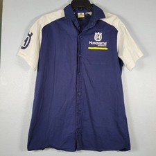 Husqvarna Motorcycles Replica Team Shirt Official Racing Gear PIT CREW Motocross picture