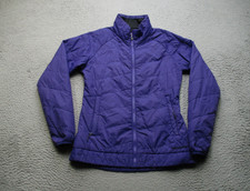 Patagonia Jacket Womens XS Purple Quilted Full Zip Hiking Camp Insulated picture