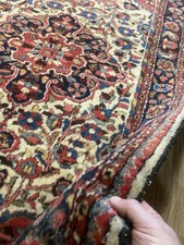 Authentic Old Persiann OrientalArea Rug  3' X 5'  Tabrizz Vintage picture