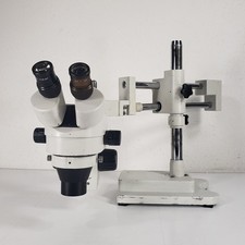 AmScope SM-4B Series 3.5-22.5x Stereo Microscope w/double Arm Stand Wide View picture