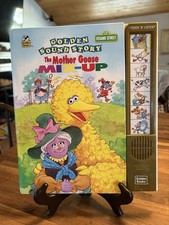 Golden Sound Story Golden Books Sesame Street Big Bird Mother Goose Sounds Work picture