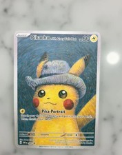 Pikachu Grey Felt Hat Gold ~ Pokémon Stainless Steel Gift/Display/Gold Metal picture