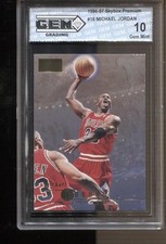 1996-97 Michael Jordan Skybox Premium #16 Gem Mint 10 Chicago Bulls GOAT picture