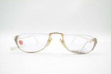 Vintage Yabi Spirit 901 445 Gold Plated Silver Half-Frame Glasses NOS picture